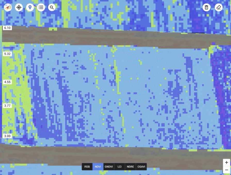 Prescription Mapping--> Allows for Variable Rate Drone Applications.